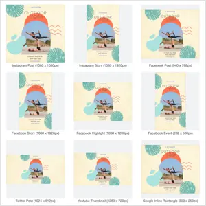 Instantly resize designs for all formats and needs