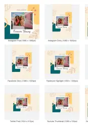 Instantly resize poster designs for all platforms